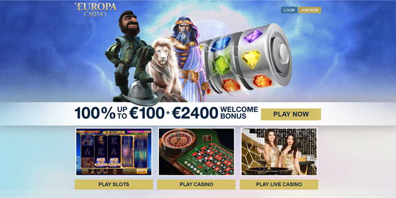 Europa Casino Bonus bez depozytu