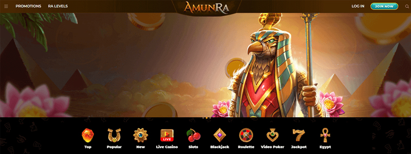 Amunra Casino Bonus Code